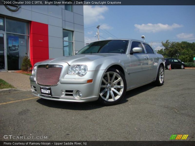 Bright Silver Metallic / Dark Slate Gray/Light Graystone 2006 Chrysler 300 C SRT8