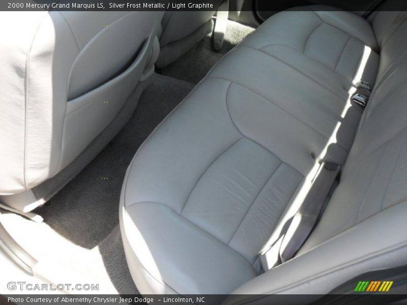 Silver Frost Metallic / Light Graphite 2000 Mercury Grand Marquis LS