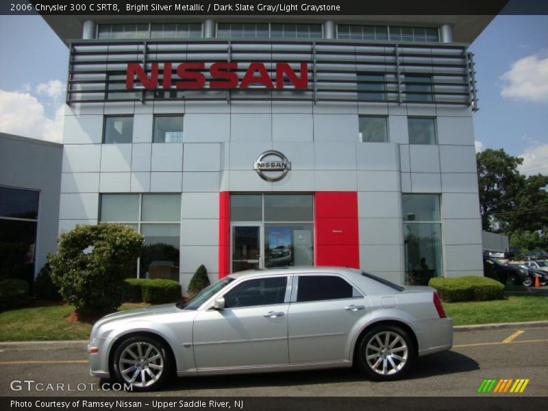 Bright Silver Metallic / Dark Slate Gray/Light Graystone 2006 Chrysler 300 C SRT8