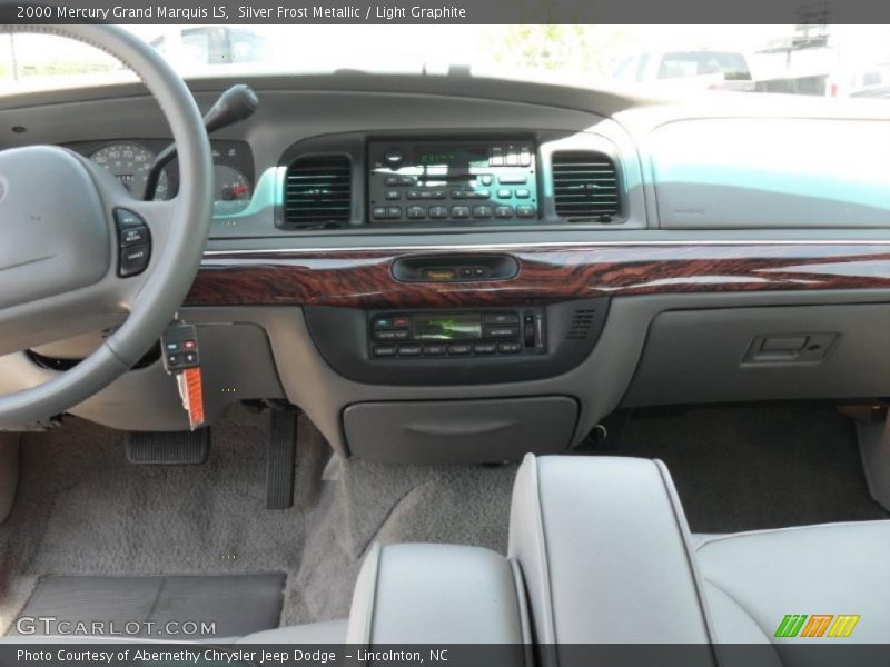 Silver Frost Metallic / Light Graphite 2000 Mercury Grand Marquis LS