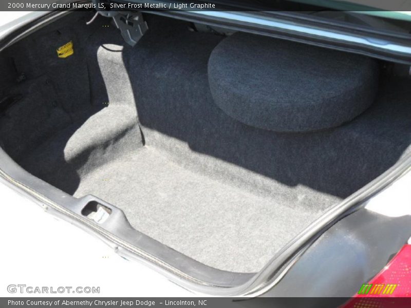 Silver Frost Metallic / Light Graphite 2000 Mercury Grand Marquis LS