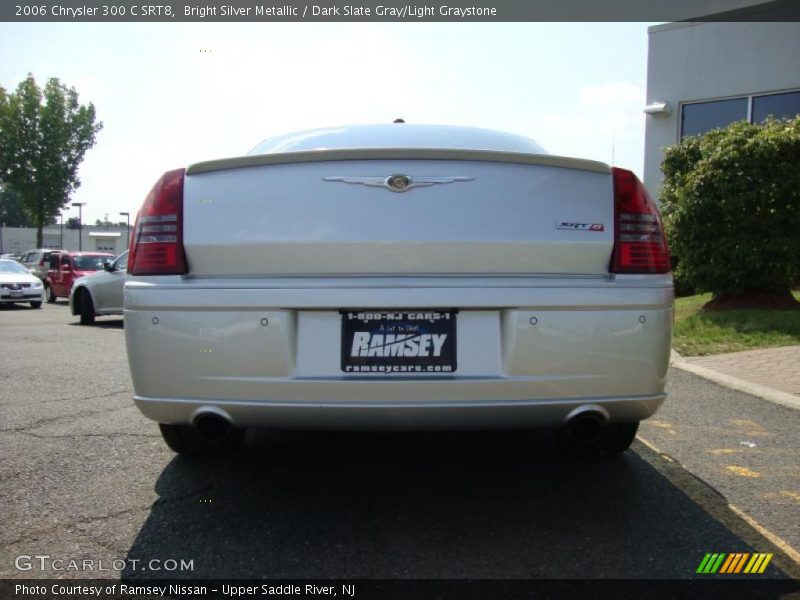 Bright Silver Metallic / Dark Slate Gray/Light Graystone 2006 Chrysler 300 C SRT8