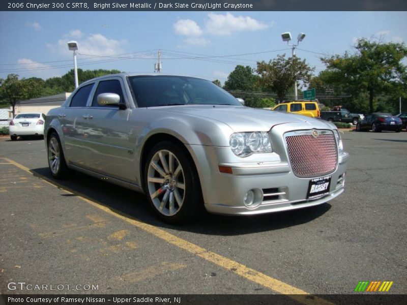 Bright Silver Metallic / Dark Slate Gray/Light Graystone 2006 Chrysler 300 C SRT8