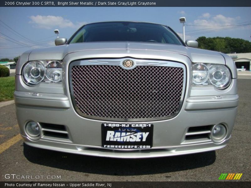 Bright Silver Metallic / Dark Slate Gray/Light Graystone 2006 Chrysler 300 C SRT8