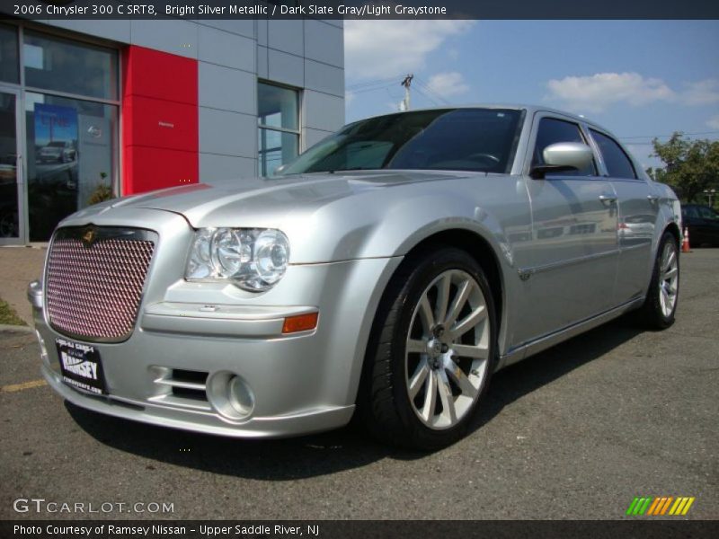 Bright Silver Metallic / Dark Slate Gray/Light Graystone 2006 Chrysler 300 C SRT8