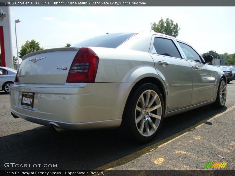 Bright Silver Metallic / Dark Slate Gray/Light Graystone 2006 Chrysler 300 C SRT8