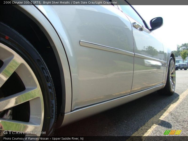 Bright Silver Metallic / Dark Slate Gray/Light Graystone 2006 Chrysler 300 C SRT8