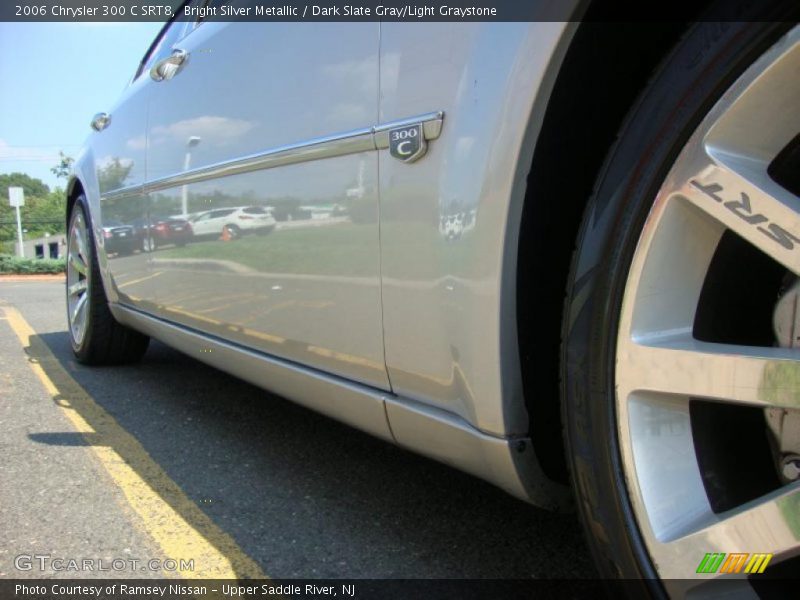 Bright Silver Metallic / Dark Slate Gray/Light Graystone 2006 Chrysler 300 C SRT8