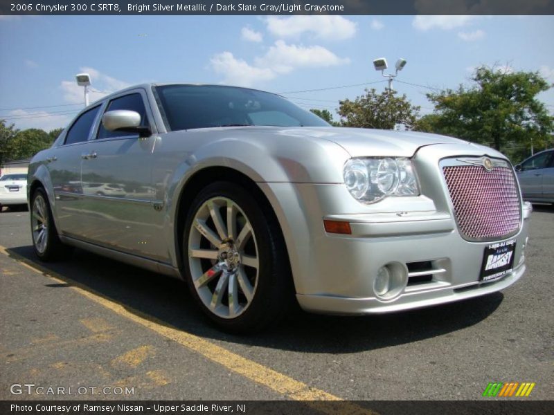 Bright Silver Metallic / Dark Slate Gray/Light Graystone 2006 Chrysler 300 C SRT8