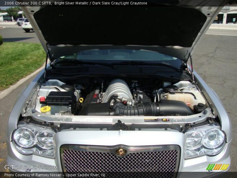 Bright Silver Metallic / Dark Slate Gray/Light Graystone 2006 Chrysler 300 C SRT8