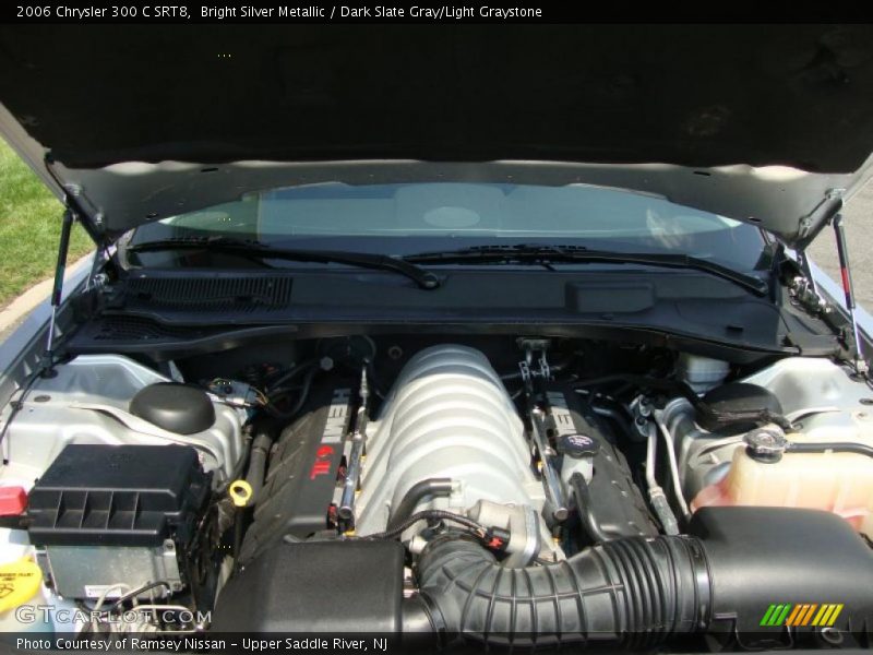 Bright Silver Metallic / Dark Slate Gray/Light Graystone 2006 Chrysler 300 C SRT8