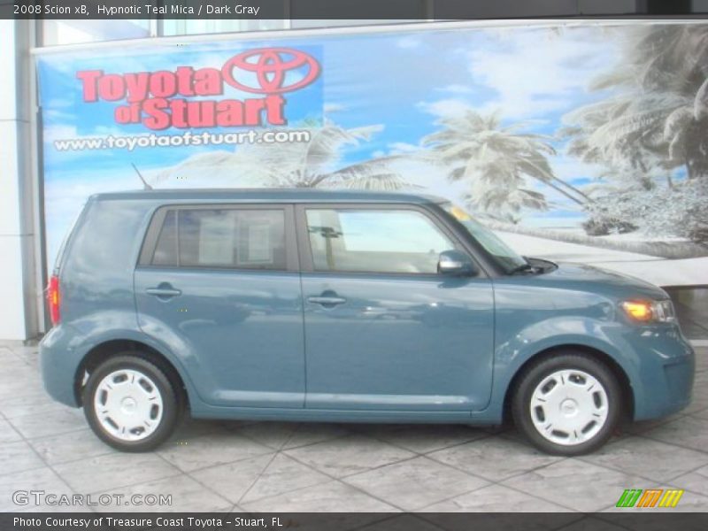 Hypnotic Teal Mica / Dark Gray 2008 Scion xB