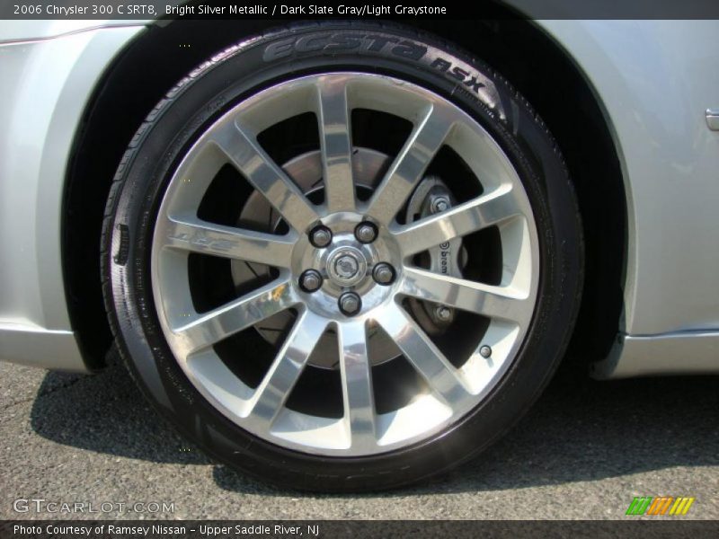 Bright Silver Metallic / Dark Slate Gray/Light Graystone 2006 Chrysler 300 C SRT8