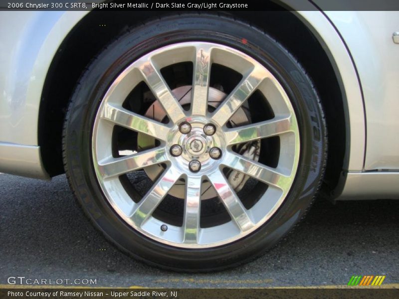 Bright Silver Metallic / Dark Slate Gray/Light Graystone 2006 Chrysler 300 C SRT8