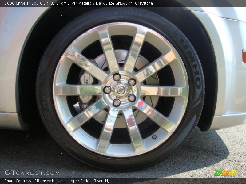Bright Silver Metallic / Dark Slate Gray/Light Graystone 2006 Chrysler 300 C SRT8