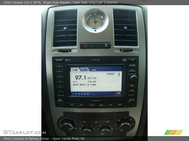 Bright Silver Metallic / Dark Slate Gray/Light Graystone 2006 Chrysler 300 C SRT8