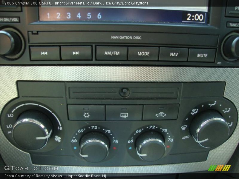 Bright Silver Metallic / Dark Slate Gray/Light Graystone 2006 Chrysler 300 C SRT8