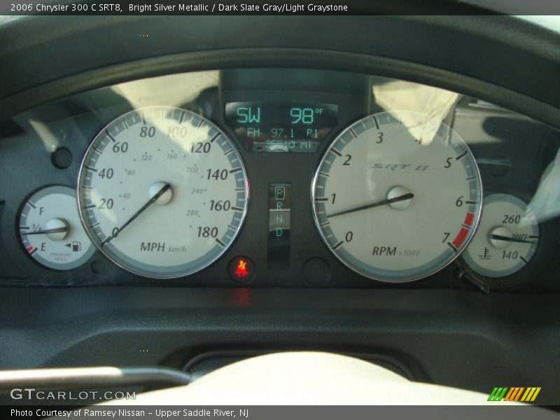 Bright Silver Metallic / Dark Slate Gray/Light Graystone 2006 Chrysler 300 C SRT8