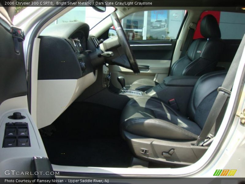 Bright Silver Metallic / Dark Slate Gray/Light Graystone 2006 Chrysler 300 C SRT8