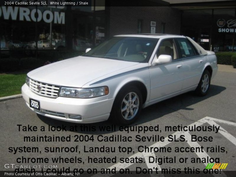 White Lightning / Shale 2004 Cadillac Seville SLS