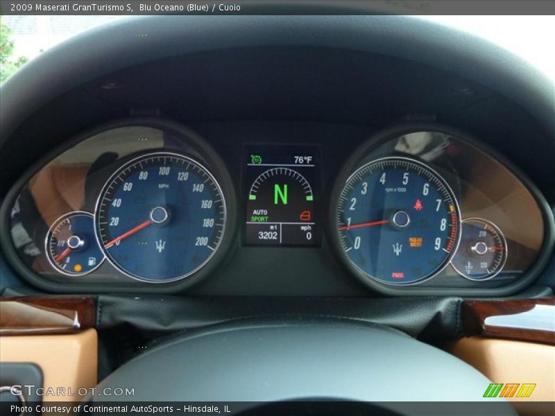 Blu Oceano (Blue) / Cuoio 2009 Maserati GranTurismo S