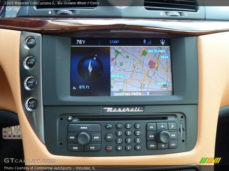 Blu Oceano (Blue) / Cuoio 2009 Maserati GranTurismo S