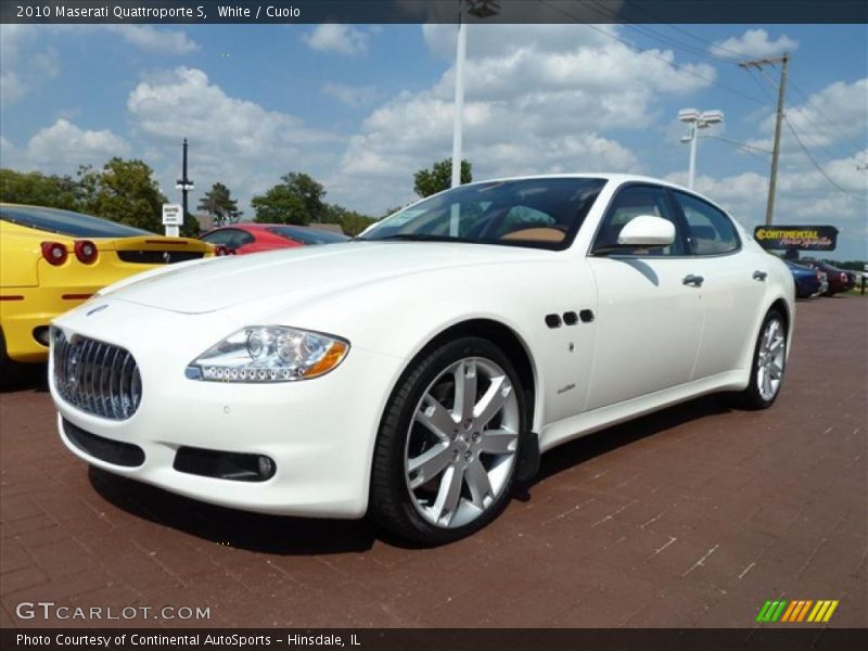 White / Cuoio 2010 Maserati Quattroporte S