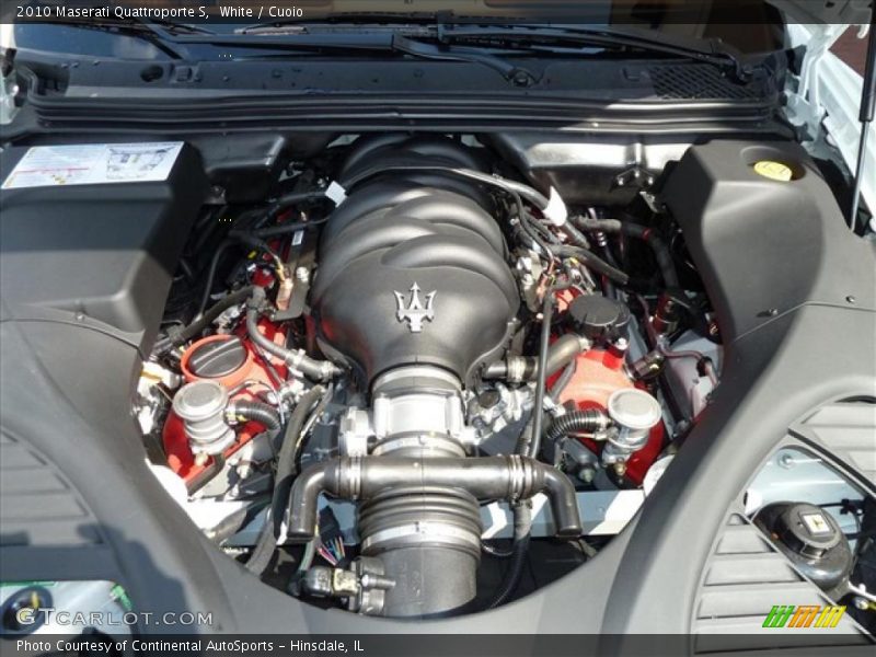 White / Cuoio 2010 Maserati Quattroporte S