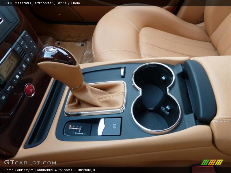 White / Cuoio 2010 Maserati Quattroporte S