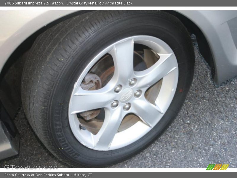 Crystal Gray Metallic / Anthracite Black 2006 Subaru Impreza 2.5i Wagon