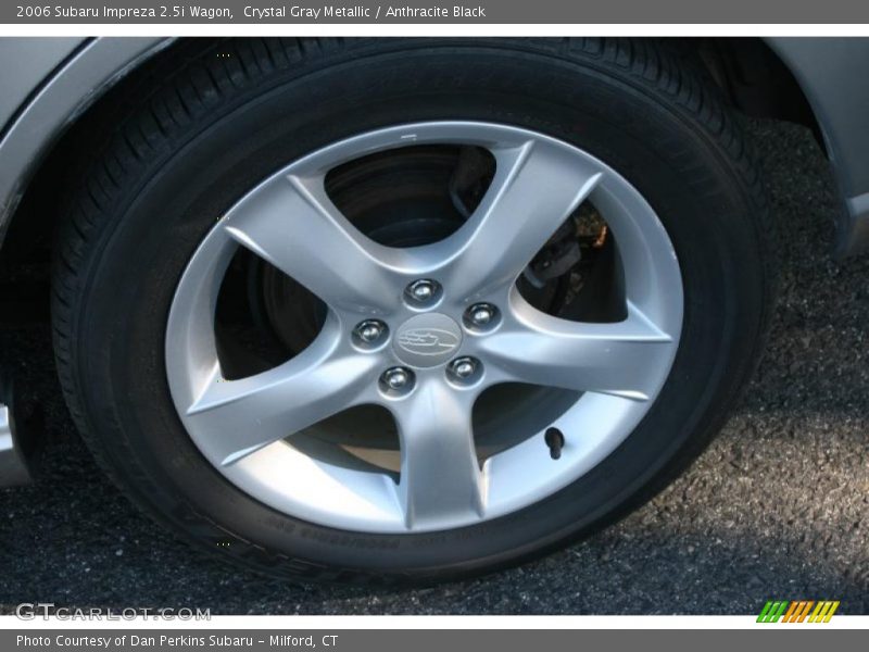 Crystal Gray Metallic / Anthracite Black 2006 Subaru Impreza 2.5i Wagon