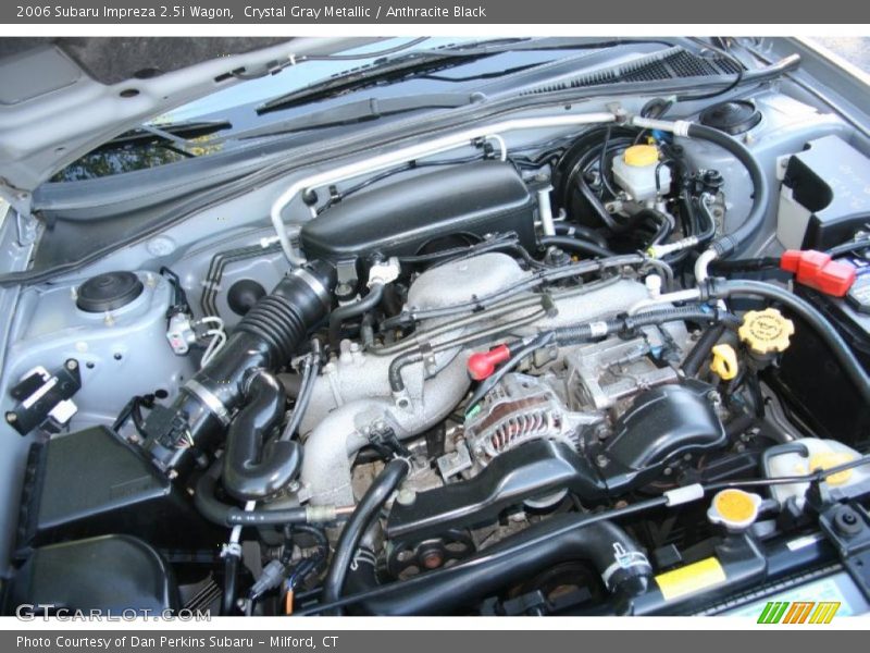 Crystal Gray Metallic / Anthracite Black 2006 Subaru Impreza 2.5i Wagon