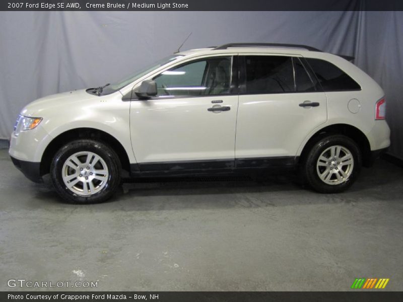 Creme Brulee / Medium Light Stone 2007 Ford Edge SE AWD