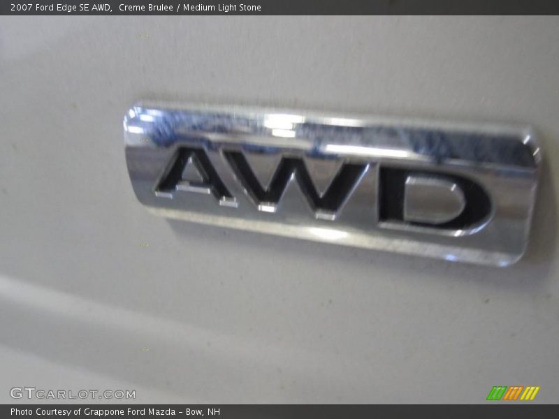 Creme Brulee / Medium Light Stone 2007 Ford Edge SE AWD