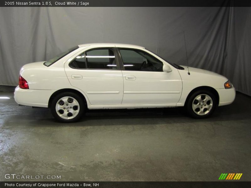 Cloud White / Sage 2005 Nissan Sentra 1.8 S