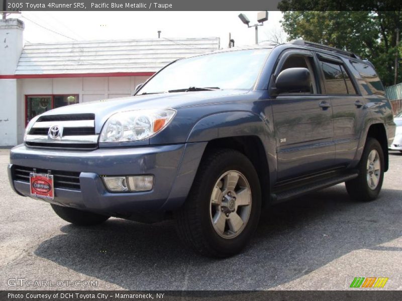 Pacific Blue Metallic / Taupe 2005 Toyota 4Runner SR5