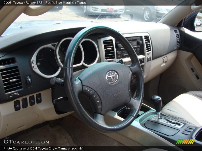 Pacific Blue Metallic / Taupe 2005 Toyota 4Runner SR5