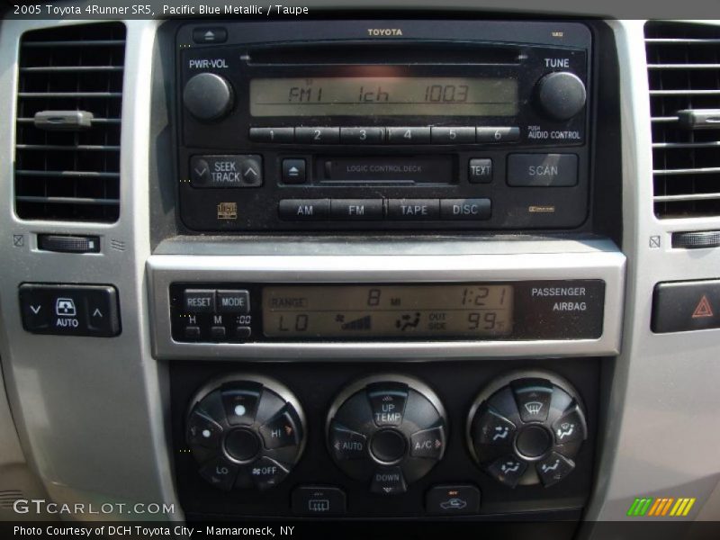 Pacific Blue Metallic / Taupe 2005 Toyota 4Runner SR5