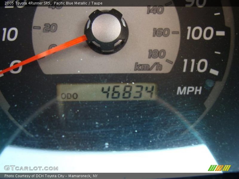 Pacific Blue Metallic / Taupe 2005 Toyota 4Runner SR5