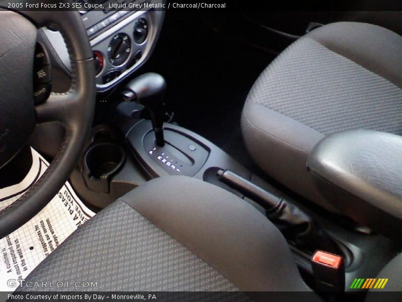 Liquid Grey Metallic / Charcoal/Charcoal 2005 Ford Focus ZX3 SES Coupe