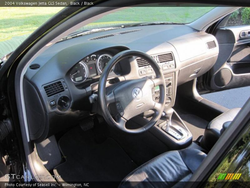 Black / Black 2004 Volkswagen Jetta GLS Sedan