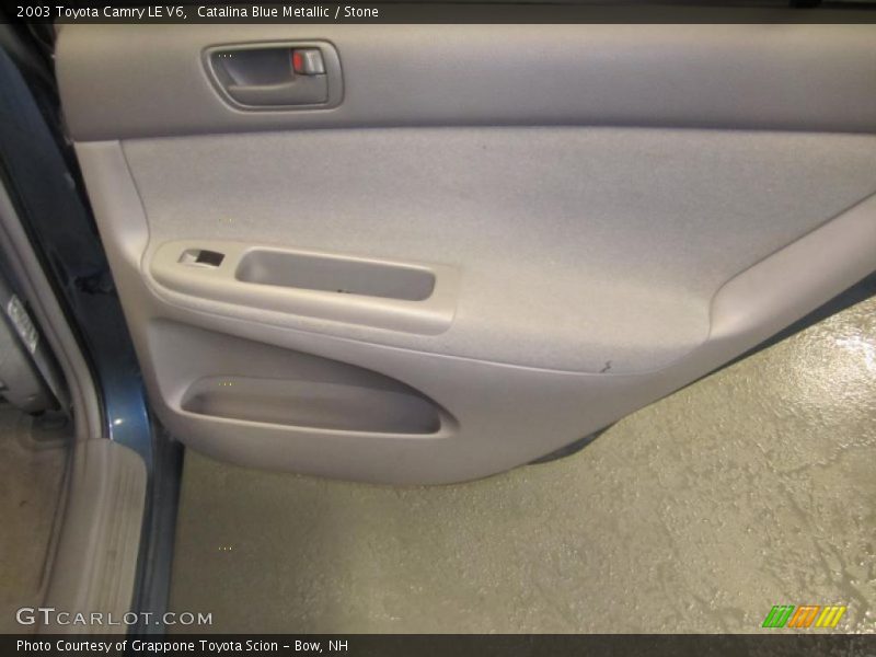 Catalina Blue Metallic / Stone 2003 Toyota Camry LE V6