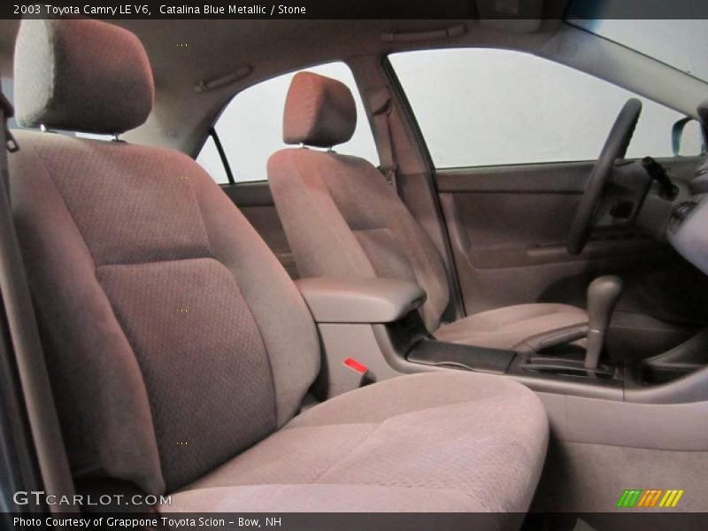 Catalina Blue Metallic / Stone 2003 Toyota Camry LE V6
