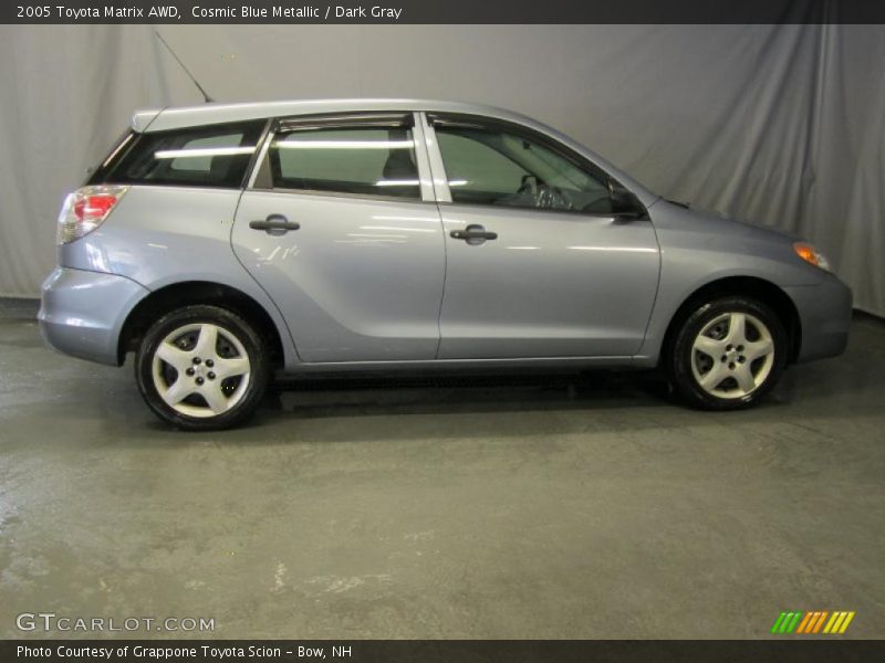 Cosmic Blue Metallic / Dark Gray 2005 Toyota Matrix AWD