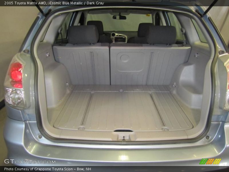 Cosmic Blue Metallic / Dark Gray 2005 Toyota Matrix AWD