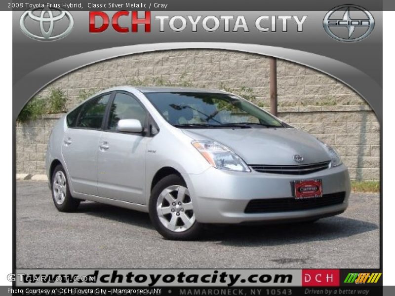 Classic Silver Metallic / Gray 2008 Toyota Prius Hybrid