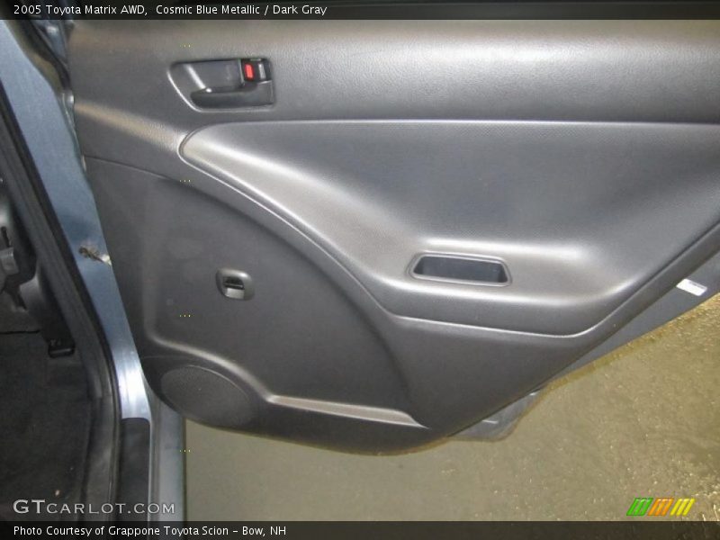 Cosmic Blue Metallic / Dark Gray 2005 Toyota Matrix AWD