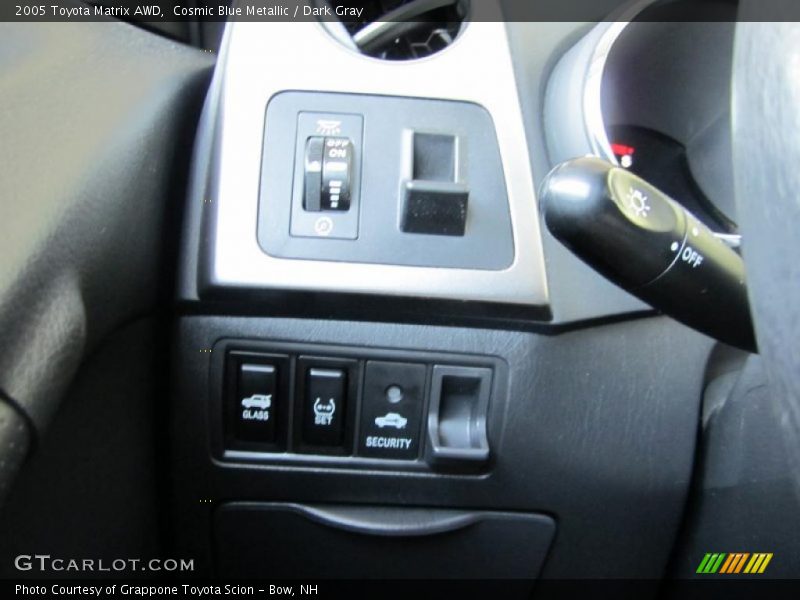 Cosmic Blue Metallic / Dark Gray 2005 Toyota Matrix AWD