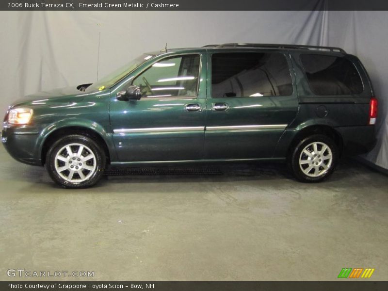 Emerald Green Metallic / Cashmere 2006 Buick Terraza CX