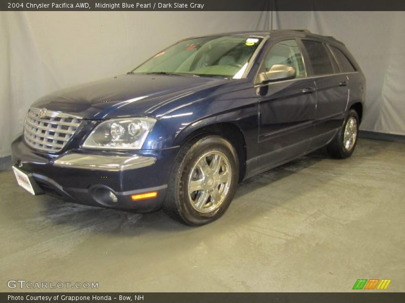 Midnight Blue Pearl / Dark Slate Gray 2004 Chrysler Pacifica AWD